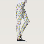 Leggings Motif disco rétro coloré (Droite)
