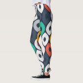 Leggings Motif d'oiges (Gauche)