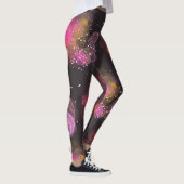 Leggings motif d'oiseaux colorés Abstraits (Droite)