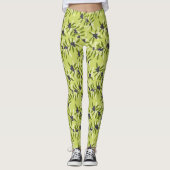 Leggings Motif d'olive (Devant)