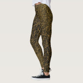 Leggings Motif d'or 09.bw DGreen BG (Gauche)