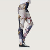 Leggings Motif d'orchidées (Droite)