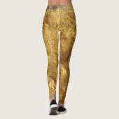 Leggings Motif doré (Dos)