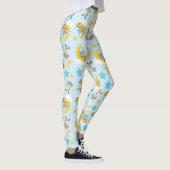 Leggings Motif D'Ours, Mignonnes Ours, Nounours, Étoiles (Droite)