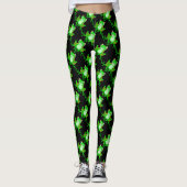 Leggings Motif drôle de grenouille (Devant)