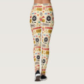 Leggings Motif du cinéma (Dos)