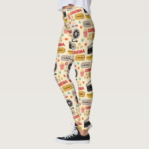 Leggings Motif du cinéma