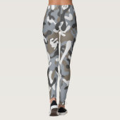 Leggings Motif du désert de neige Camo | Légendes (Dos)