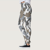 Leggings Motif du désert de neige Camo | Légendes (Gauche)