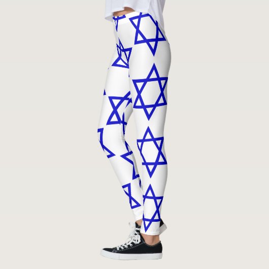 Leggings Motif du drapeau israélien (Gauche)
