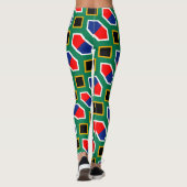 Leggings Motif du drapeau sud-africain (Dos)