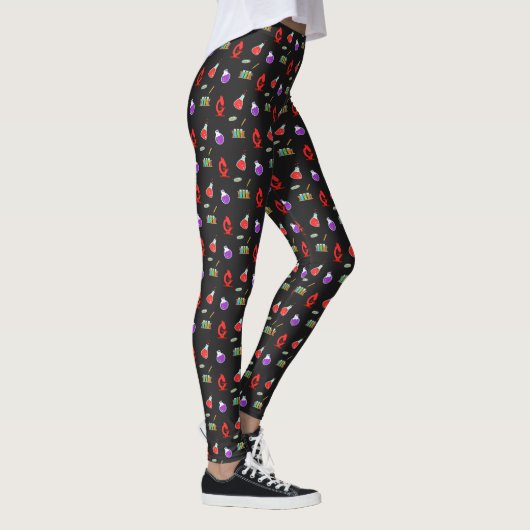 Leggings Motif du laboratoire scientifique (Droite)