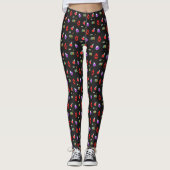 Leggings Motif du laboratoire scientifique (Devant)