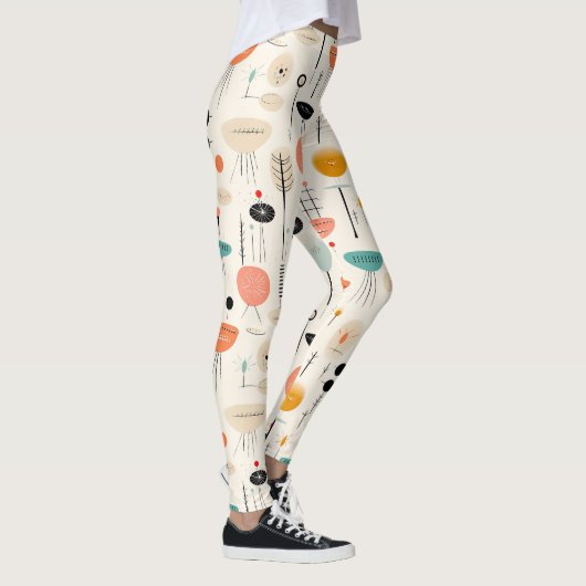 Leggings Motif du milieu du siècle (Droite)