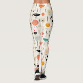Leggings Motif du milieu du siècle (Dos)