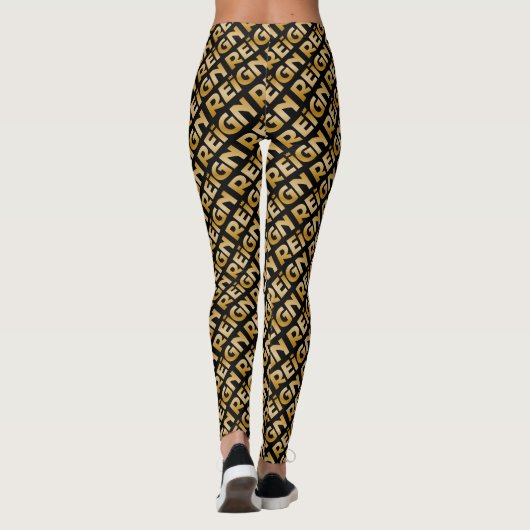 Leggings motif du "règne" (Dos)