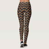 Leggings Motif du renard des animaux de forêt (Dos)