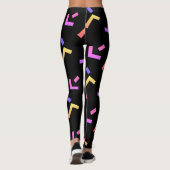 Leggings motif du style 80s sur des leggins (Dos)