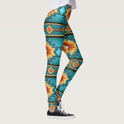 Leggings motif du sud-ouest (Droite)