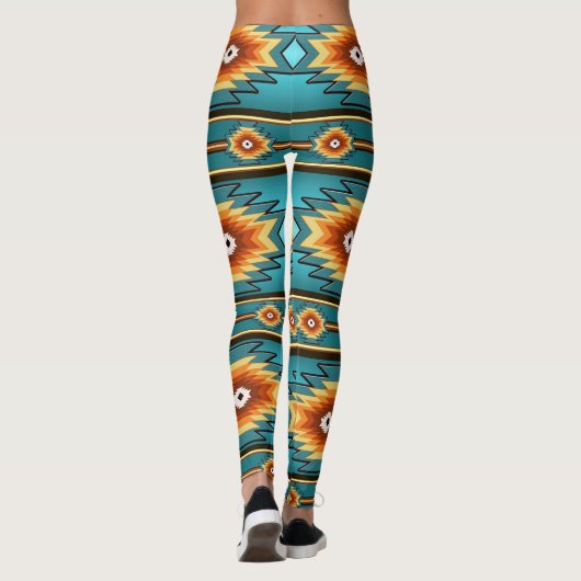 Leggings motif du sud-ouest (Dos)