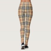 Leggings Motif écossais de Tartan (Dos)