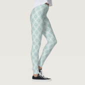 Leggings Motif embrouillé de trellis (Droite)