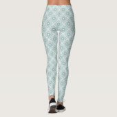 Leggings Motif embrouillé de trellis (Dos)