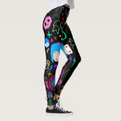 Leggings Motif Emo Halloween (Droite)