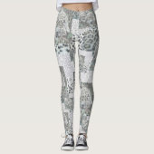 Leggings Motif Empreinte de léopard Leging (Devant)