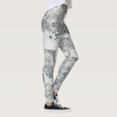 Leggings Motif Empreinte de léopard Leging (Droite)