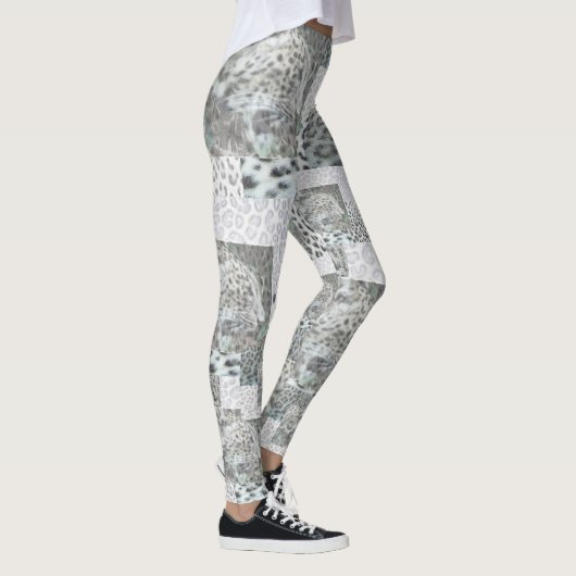 Leggings Motif Empreinte de léopard Leging (Droite)