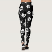 Leggings Motif Empreinte de patte (Dos)