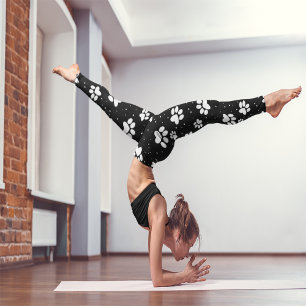 Leggings Motif Empreinte de patte