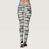 Leggings Motif en brique Cobblestone Street Pathway Sidewal (Dos)
