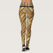 Leggings - Motif en brique tissé (Dos)
