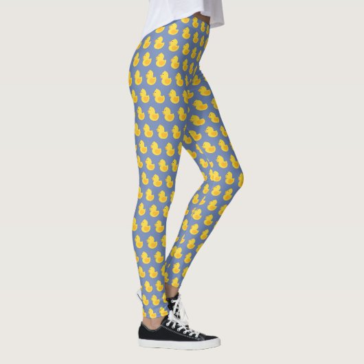 Leggings Motif en caoutchouc jaune (Droite)