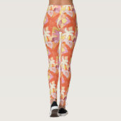 Leggings Motif en pastel de créature de mer (Dos)