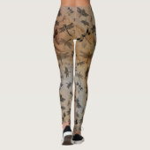Leggings Motif Entomologie vintage (Dos)