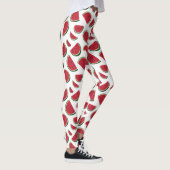 Leggings Motif Estival de Tranche de Pastèque (Droite)