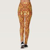Leggings Motif ethnique coloré (Dos)