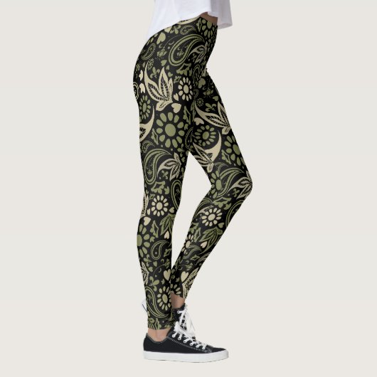 Leggings Motif ethnique scandinave Boho (Droite)
