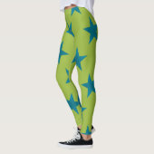 Leggings Motif Étoiles Dorées 20 (Gauche)