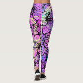 Leggings Motif Exotic Tropical Fest (Dos)