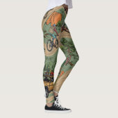 Leggings Motif extérieur vintage : Randonnées, Vélos (Droite)