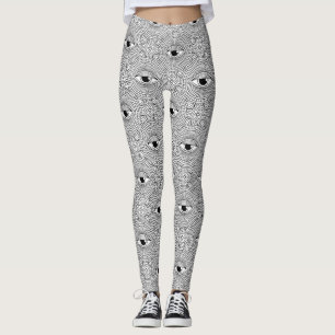 Leggings Motif Eye Mandala