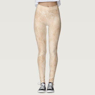Leggings Motif fantaisiste de fleurs sauvages à l'aquarelle