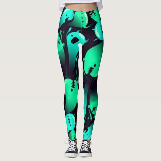 Leggings Motif fantôme (Devant)