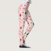 Leggings Motif Festif des Mains de Vacances (Droite)
