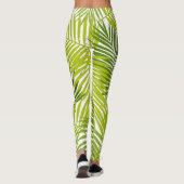 Leggings motif feuille (Dos)
