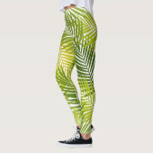 Leggings motif feuille (Gauche)